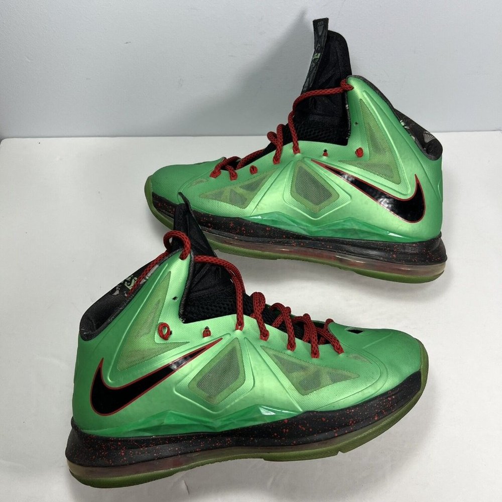 Nike LeBron X Cutting Jade 2012 Size 10 541100 303 LeBron James